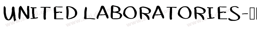 UNITED LABORATORIES字体转换